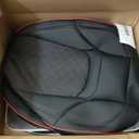 F150 Seat Covers 2015-2026 Full Set, Truck Interior Sets with Lumbar Support Custom Fit for Ford F150 2015-2026, F250/F350/F450 2017-2026 Super Duty Crew Cab XLT XL Lariat Platinum, BlackRed