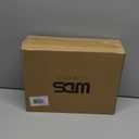 WDS WONDROUS Easter Decorations Set of 5, 3 Flocked Bunny Figurines & 2 Egg Statues, Resin Sculptures Tabletop Decor for Spring Farmhouse Mantel, Pink & White Easter Bunny Gifts, Cute Home Decor