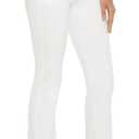 iChosy Women's Ease into Comfort Barely Bootcut Stretch Dress Pants