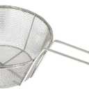 Winco Fry Basket, Wire, 6 Mesh, 8-1/2"Dia x 4-1/4"H