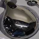 MakeFit Dual Filtered Rain Shower Head Combo, Handheld Shower Head with Adjustable Bar - Rainfall Shower Head And Showerhead with Filter for Hard Water - Removes Chlorine (8 Inch Filtered, Chrome)