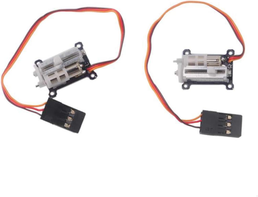 2pcs Tiny 1.5g servo Micro Linear Digital Servo Lightweight Mini Size for Indoor Aircraft Small RC Plane