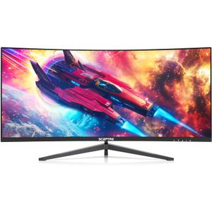New! Sceptre Curved 30-inch Gaming Monitor 200+Hz FreeSync Build-in Speakers 2560 x 1080p HDMI DP Machine Black 2026 (C305B-200UN Series)