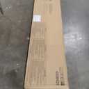 DHP 4308429 Miles Full Desk, Silver Metal Loft Bed