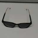 SOJOS Classic Square Polarized Sunglasses Womens Mens Retro Trendy UV400 Sunnies SJ2050 (Black/Dark Grey)