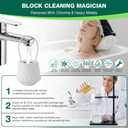 Bath Filter for Tub Faucet, 15-Stage Filtration (2500 Gallons), Removes Chlorine/Fluoride/Heavy Metals, pH Balancer, BPA-Free, Easy Install for Sensitive Skin, Baby & Pets (White)