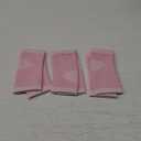 Tarpop 3 Pair Ankle Compression Sleeves for Kids Ankle Brace Compression Sleeves Foot Arch Sock for Girls Sports Running Dance Fitness Gymnastics(Pink,Medium)