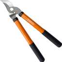 SHIND Lopper Heavy Duty Branch Cutter Tree Clippers with Compound Action, Chops Thick Branch Ease, Garden Loppers Pruning, 15 Inch Tree Trimmer with 1.6 Clean Cut Capacity (15 Inch