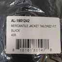 Alton Lane Mercantile Jacket Tailored Fit - Premium Quality Suit Jacket for Men, Stylish and Elegant Men’s Suit Jackets, Black, 40R