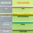 3 Pack Beginners Crochet Kit - Chocolate Brown, Grey, Caramel Yarn for Crocheting & Knitting, Easy-to-See Stitches, Chunky Thick Bulky Cotton Soft Yarn (3x50g)