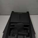 Center Console Tray with Slide Cover Push-Pull Storage Box Adjustable Cup Holder Interior Accessories Compatible with Rivian R1T/R1S 2022 2023 2024