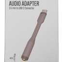 CCY 3,5MM TO USB C AUDIO ADAPTER BLACK & WHITE 2 Pack