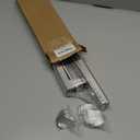 Stainless Steel Microwave Oven Rack, Wall Mounted Microwave Bracket, Microwav-e Stands Hinges, L Bracket Microwaves Shelf, Microwaves Oven Wall Mounted Stand Holder (COLOR:201 with Dual Hook)