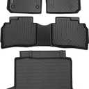 ANBINGOFit for Chevy Malibu Floor Mats 2016-2025 All Weather Mats for Malibu for Chevy Malibu Car Mat 20216-2025 TPE Car Matt Rugs for 2017 Malibu Rubber Trunk Carpet for 2018 Malibu