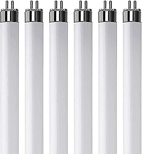 F13T5WW – T5 21 Inch Under Counter Fluorescent Bulbs Warm White 3000K 13-Watt F13T5/WW 21” WW Long Life Replacement Tubes for Under Cabinet Lights – Pack of 6 Bulbs