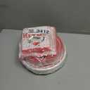 Graduation Decorations 2026, 200 Pcs Class of 2026 Graduation Party Supplies Kit with Paper Plates, Luncheon and Cocktail Napkins, Congrats Grad Decorations for 50 Guests (Red)