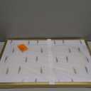 Vinyl Record Frame for the Wall Display Album Cover, Gold 16x24 Frame for any 12 Inch LP Record with Cover - 2 Packs/Gold