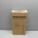 Skroam 4PCS Cereal Containers Storage [4L/135.2 oz], Airtight Food Storage Containers with Pour Spout for Kitchen & Pantry Organization Storage, Plastic Cereal Dispensers, Measuring Cup & 20 Labels