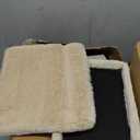 Dog Stairs for Small Dogs with Storage and Condo, 17.5" H Foldable Pet Stairs for Small Medium or Puppy Dogs and Older Cats, Dog Steps for Bed or Couch, 13x35x17.5 inch, 4 Tiers, Beige