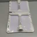 Large Car Seat Tray Table, Foldable Travel Tray for Kids Car Seat, Height Adjustable Car Lap Desk for Laptop Computer Tablet, Rear Seat Food Eating Tray, Car Travel Essentials for Long Trips