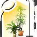 Vsoke Grow Light for Indoor Plants, 20W Full Spectrum LED Plant Lamp with 63" Adjustable Height Stand, 150 LEDs Brighter Grow Lights with Auto Timer, 10 Dimmable Levels for Small to Tall Plants
