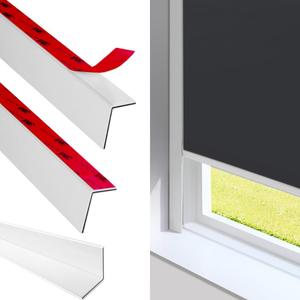 100% Flexible Blackout Light Blocking Strips for Blinds & Shades 2PCS (60" 2PCS)