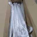 Wedding Favors for Guest Umbrella Gifts Bulk 52 Inch Large Dome Rain Windproof Stick Umbrellas with Thank You Tags and Rope Guest Souvenirs for Wedding Party Bridal Favors (White)