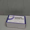 Cordless Shoulder Heating Pad, Heated Shoulder Brace for Rotator Cuff Frozen, 3 Heat Levels, 3000mAh Rechargeable Battery, Shoulder Wrap for Pain Relief Deep Tissue for Men Women (Black)