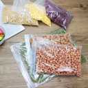 13" X 15" (100 Bags) 2 Mil Clear Reclosable Zip Plastic Poly Bags, 2 Gallons with Resealable Lock Seal Zipper
