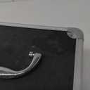 Vaultz Secure Security Lock Boxes - Safe Combination Lock Box, Storage for Documents, Valuables, Medicine & Money - 9.88 x 7.75 x 7 Inch - Black/Chrome