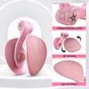 Yes4All 360 Hip Trainer, Kegel, Pelvic Floor & Thigh Exerciser for Women, Leg Toning & Inner Thigh Workout Tool, Home Gym Hip Abductor Machine (Pink)