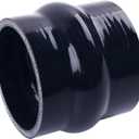 3 Inch (76mm) ID Hump Silicone Coupler Straight Reinforced Hose，4-ply Turbo/Intercooler/Intake Piping