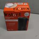 Instant Pot Milk Frother, 4-in-1 Electric Milk Steamer, 10oz/295ml Automatic Hot and Cold Foam Maker and Milk Warmer for Latte, Cappuccinos, Macchiato, From the Makers of Instant 500W, Black