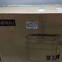 Megiu 12 Volt Refrigerator Car Fridge Portable 12V 45 Quart Freezer Compressor Cooler 12V/24V DC 110240 V AC for Truck Van RV Camper SUV and Home Use