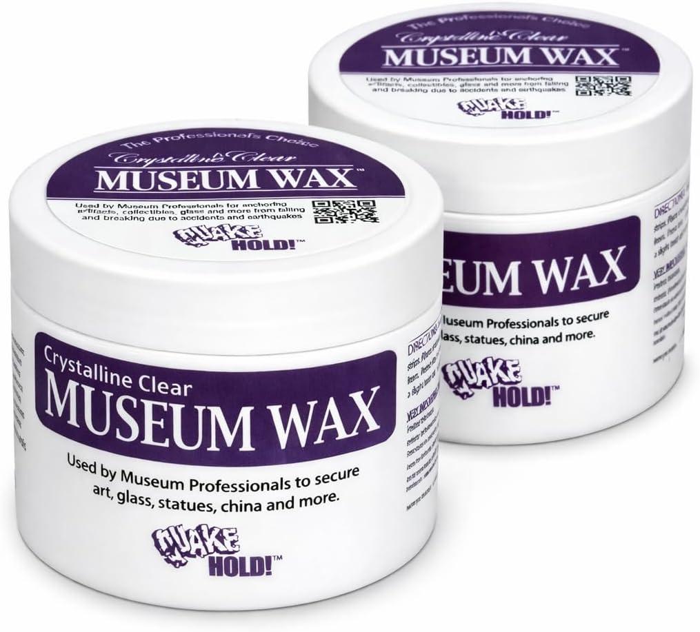 Quakehold! 66112 Museum Wax, Clear 2 Ounce (Pack of 2)