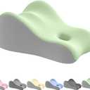 Latex Comfort Pillow for Adults | Supportive Cushion for Pregnancy, Relaxation & Couples | All-Purpose Sleeping & Lounging Pillow with Washable Cover-Green