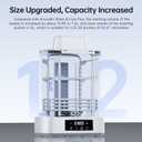 ANYCUBIC Wash and Cure 3 Plus Station, Size-Upgrade Wash Cure Machine with Gooseneck Lights, Dual-Layer Design and IPA Saving, for Anycubic Photon Mono M5 Saturn LCD/SLA/DLP 3D Printer