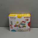 Fajiabao Bath Toys for Kids Ages 4-8 3-5 Toddler Bath Toys City Car Slide Fun DIY Bathtub Shower Birthday GITS for Kids 2-4 5 6 7 Year Old Boys Girls(Special Edition)