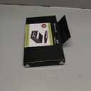 Snap-N-Store Index Card Holder Storage Box - Collapsible Organizer Box fits 1100 Flash Cards - Business, Recipe, or Note Card - 3 x 5, 1 Pack, Black