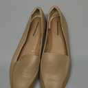 Amazon Essentials Women's Loafer Flat (8, Camel Faux Leather)