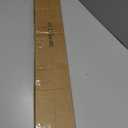 No Drill Cordless Vinyl Mini Blinds,White,28.5" W x 64" H