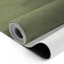 Suede Fabric 150G Headliner Fabric 84.65"L x 57.09"W Interior Trim DIY Roof Repair Replacement Foam Backing for Car RV SUV Automotive Green 1 Pcs