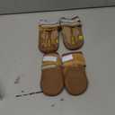 QUMY Dog Shoes for Large Dogs, Medium Dog Boots & Paw Protectors for Winter Snowy Day, Summer Hot Pavement, Water-Resistant in Rainy Weather, Outdoor Walking, Indoor Hardfloors Skid-Resistant Sole (Size 8: 3.0''x3.3"(W*L) (Pack of 4))