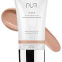 PR Beauty 4-in-1 Tinted Moisturizer With SPF 20 - Hydrating Face Moisturizer, Primer, & Foundation With Shea Butter, Aloe Vera & Vitamin B3 - Vegan Friendly - Free of Paraben, Gluten & BPA (Bone)