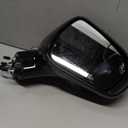 Right Passenger Side Mirror for 2013 2014 2015 2016 Ford Fusion Sedan S SE SE Hybrid,Power Mirror with Heated,In-housing Signal Light,Puddle Lights,Manual Folding,Ford Fusion Mirror Black