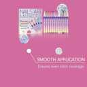 Muudee 12 Colors Nail Art Pens Set,2026 New Nail Art Markers for Gel Nails,Nail Art Tools for Graffiti Dotting Drawing Painting Point Liner DIY