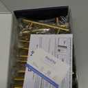 Ravinte 25 Pack 5 Inch Cabinet Pulls Brushed Brass Stainless Steel Kitchen Drawer Pulls Cabinet Handles 5Length, 3 Hole Center