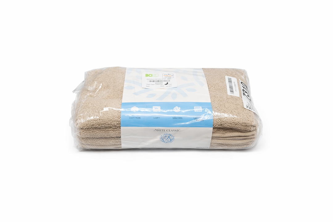 White Classic Luxury Cotton Washcloths 13x13 Inch - 650 GSM Turkish Cotton | Hotel, Spa, Bathroom Face Towel | 12 Pack, 