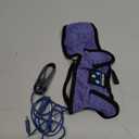 KIDSBAND Kids Headphones, Bluetooth Headphones for Kids with Adjustable Headband, 3.5 MM Jack for School, Foldable On-Ear Headset for Girls Boys Children, Kindle Tablet Cellphones Airplane Travel (DarkBlue)