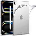 T Tersely Clear Case Cover for Apple iPad Pro 13 Inch M4 (2024 5th Generation), Air Hybrid Slim Shockproof TPU Bumper Suitable for Apple Pencil Pro/2nd Wireless Charging